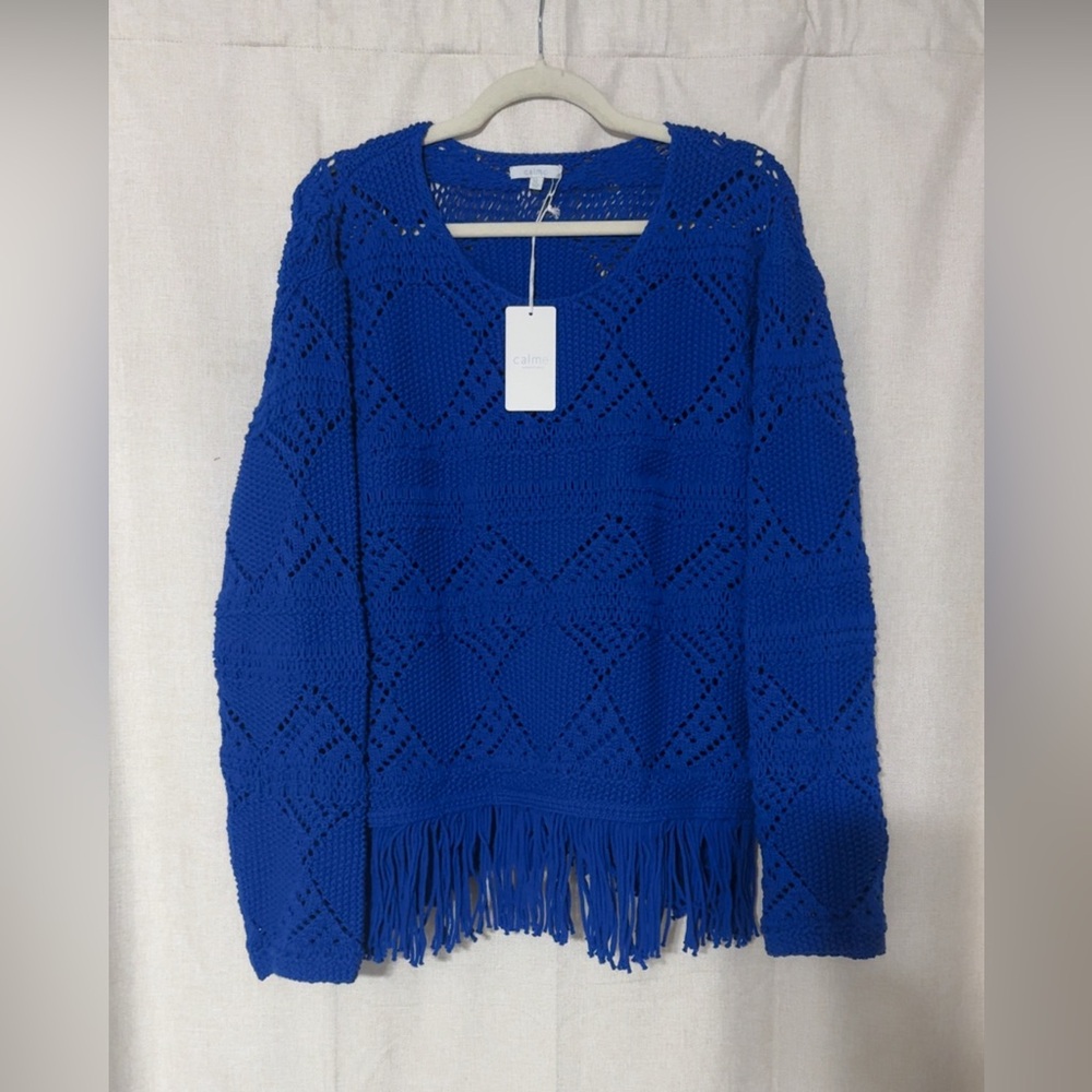 Johnny Was Fringe Pullover